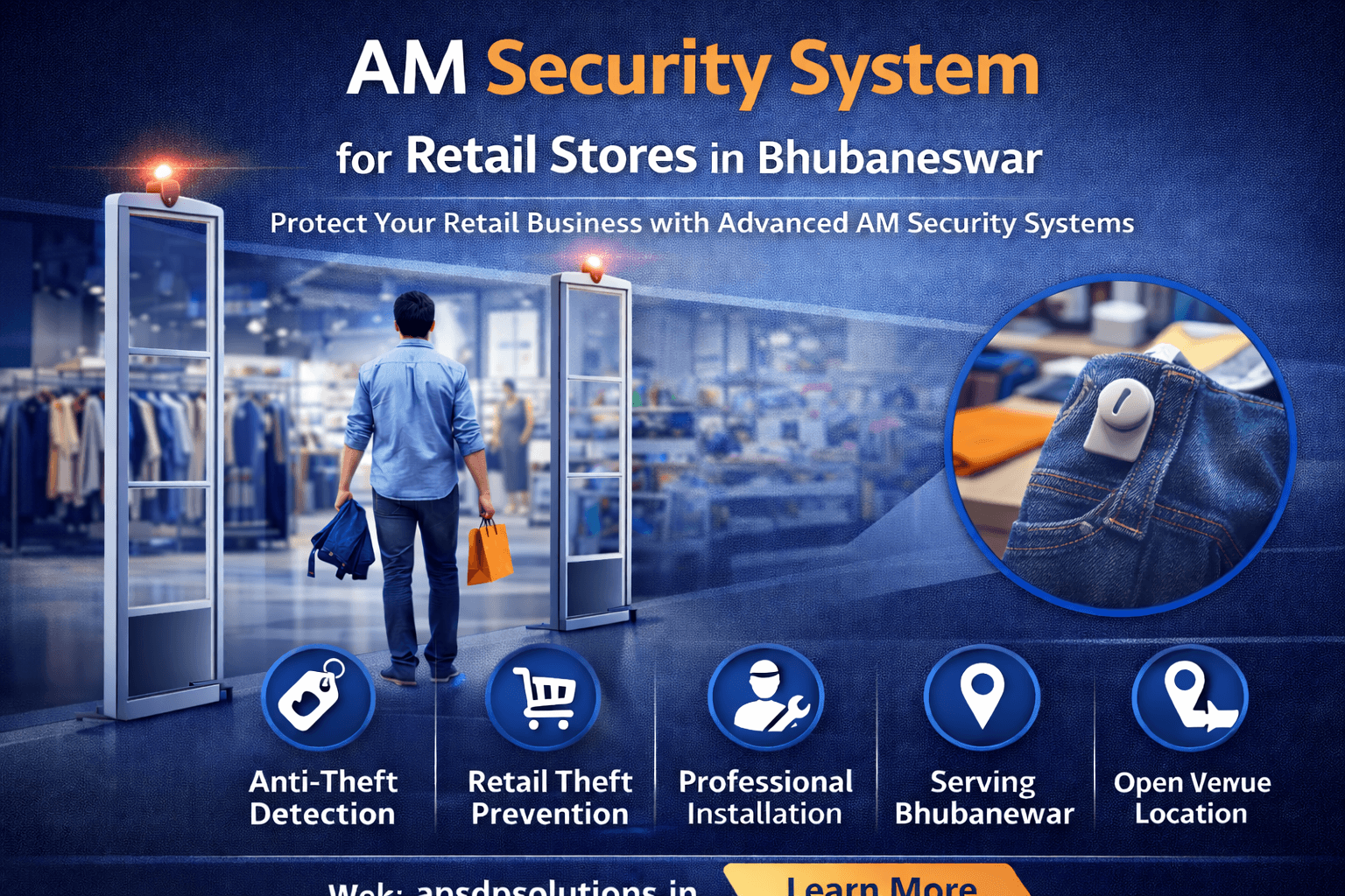 AM Security System for Retail Stores in Bhubaneswar | APSDP Solutions Blog