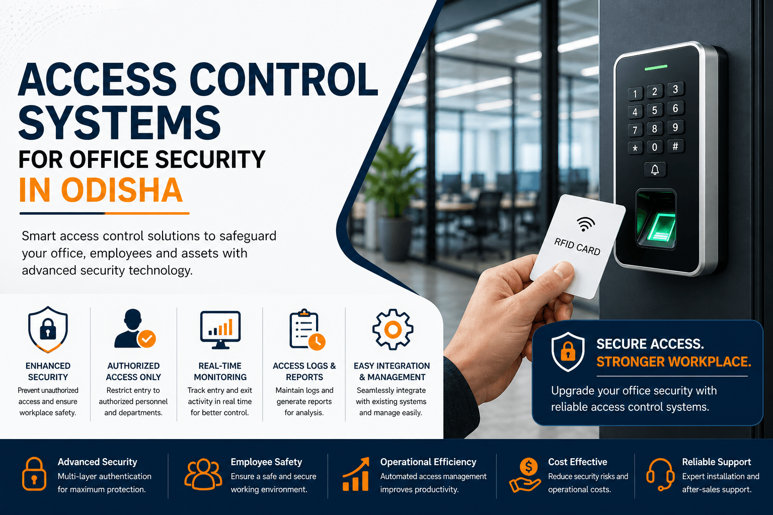 Access Control Systems for Office Security in Odisha | APSDP Solutions Blog