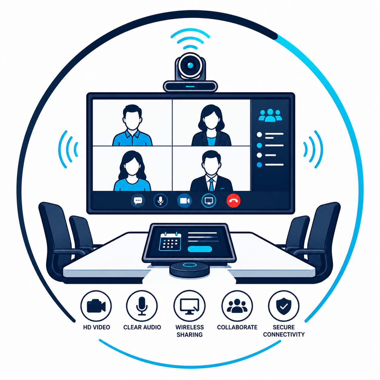 Smart Video Conference Room Solutions